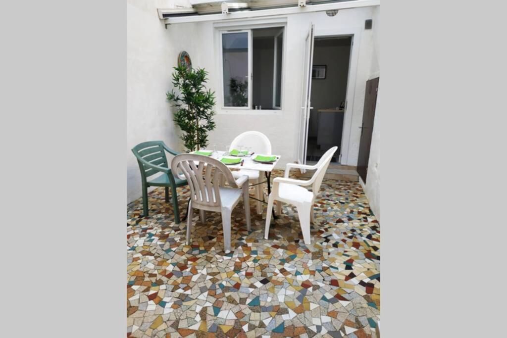 Апартаменти Exceptionnel : Hypercentre Biarritz T2 Avec Patio Екстер'єр фото